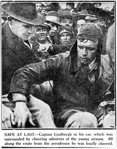 Charles Augustus Lindbergh, American pilot, c 1920s بواسطة فرديناند جورج والدمولر