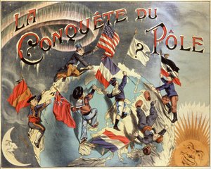Conquete du Nord. Conquest of the Pole. بواسطة ريتشارد (بعد) داد