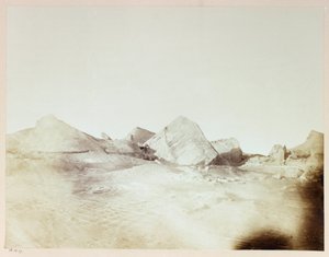 الكابتن جورج ناريس (1831-1915) بعثة القطب الشمالي (1875-1876): فلوبيرجز بالقرب من شاطئ فلوبيرج بواسطة فريدريك (المرتبط ب) بارنارد