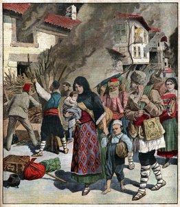 Guerre des Balkans. First balkan war. بواسطة فرديناند جورج والدمولر