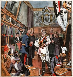 Guillaume II. Wilhelm II. بواسطة فرديناند جورج والدمولر