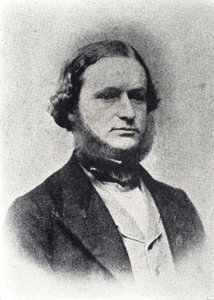Gustav Kirchhoff, German physicist, c 1860s بواسطة فريدريك (المرتبط ب) بارنارد