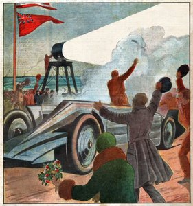 Henry Segrave. بواسطة فرديناند جورج والدمولر