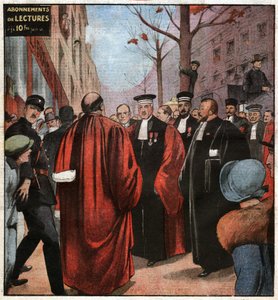 Juges dans la rue a Paris. Judges in a street of Paris. بواسطة ريتشارد (بعد) داد