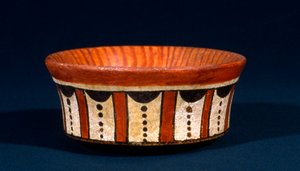 سفينة المايا الجنائزية من تيكال ، غواتيمالا ، الفترة الكلاسيكية المتأخرة ، حوالي 600-900 م (خزفي)