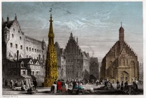 نورمبرغ ، حوالي 1830 (نقش) بواسطة . .