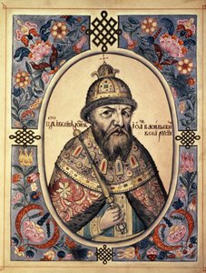 Portrait of Ivan Grozny (Ivan the Terrible, Ivan Iv).