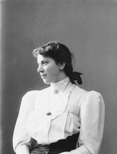 Portrait of Mrs. Bradley بواسطة المدرسة الكندية