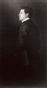 Portrait of Pietro Mascagni, the musician بواسطة المدرسة الكندية