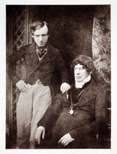 Portraits de Charles Kirkpatrick Sharpe (1781-1851), antiquaire et artiste ecossais, avec un collegue inconnu بواسطة ريتشارد (بعد) داد