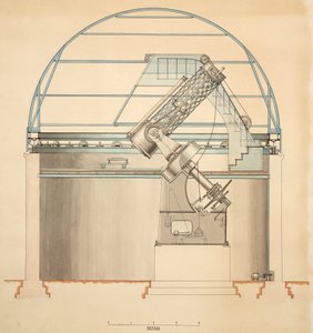 Reflecting telescope with dome بواسطة ريتشارد (بعد) داد