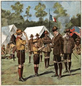 Robert Baden Powell. بواسطة ريتشارد (بعد) داد