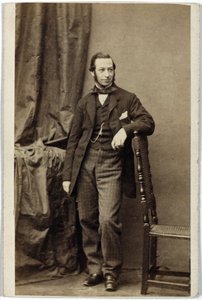 Robert Lucas Chance, glass manufacturer, c 1850 بواسطة فرديناند جورج والدمولر