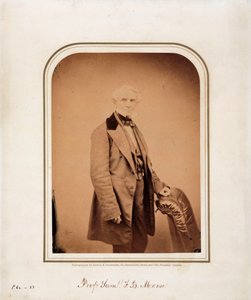 Samuel F B Morse, American artist and the inventor of Morse code, c 1870 بواسطة فريدريك (المرتبط ب) بارنارد
