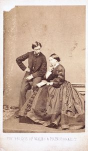 The Prince of Wales and Princess Alice بواسطة فرديناند جورج والدمولر