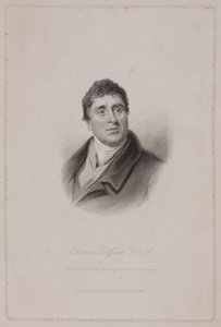 Thomas Telford FRS, Scottish civil engineer, c 1810 بواسطة فريدريك (المرتبط ب) بارنارد