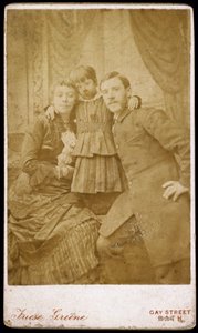 William Friese-Greene, cinematographer, and family, c 1880 بواسطة المدرسة الكندية