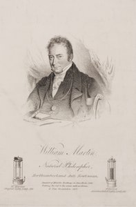 William Martin, English poet and physicist, c 1820s