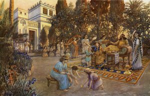 الحياة المنزلية في بابل القديمة