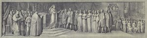 تتويج نابليون كملك إيطاليا في كاتدرائية ميلانو ، 23 مايو 1805