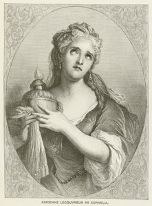 Adrienne Lecouvreur مثل كورنيليا بواسطة بعد انطوان كويبل