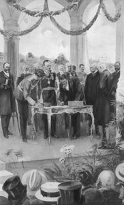 تدشين الكومنولث الأسترالي في سيدني ، 1 يناير 1901
