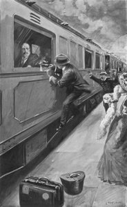 هجوم سيبيدوس على الملك إدوارد في بروكسل ، 4 أبريل 1900