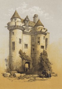 المدخل الكبير لقصر فوكلاند (chromolitho)