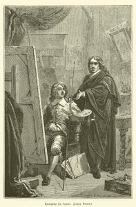 Eustache Le Sueur ، Louis Vitet بواسطة بعد إميل أنطوان بايارد