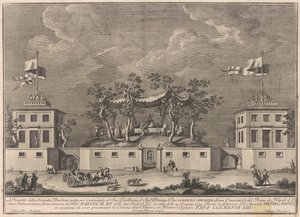 The Seconda Macchina للصين عام 1759: "Deliziosa" مع Bacchanal