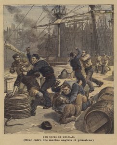 في Millwall Docks بواسطة بعد هنري ماير