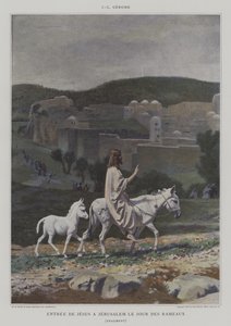 التفاصيل من مدخل دي جيسوس القدس القدس الأحد (المسيح يدخل القدس في أحد الشعانين)