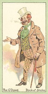 The ODowd ، كتاب Snobs (chromolitho) بواسطة بعد جوزيف كلايتون كلارك