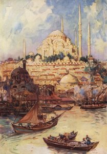 القسطنطينية من القرن الذهبي بواسطة جوزيف (بعد) فينمور