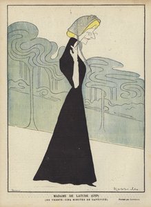 Madame De Latude (GYP) ، رسم توضيحي لـ Le Rire