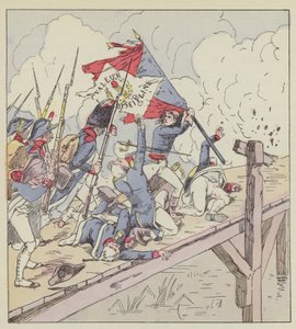 بونابرت في Pont dArcole بواسطة بعد لويس تشارلز بومبل