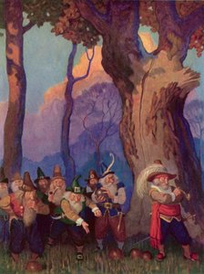 رسم توضيحي لـ Rip Van Winkle