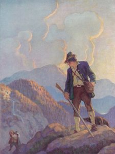 رسم توضيحي لـ Rip Van Winkle