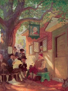 رسم توضيحي لـ Rip Van Winkle