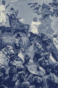 سنغافورة ، البريطانيون يدخلون البلدة ، استسلموا من قبل سلطان جوهور في عام 1824 مقابل مبلغ من المال