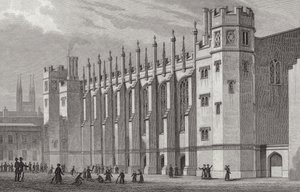 القاعة الجديدة ، مستشفى Christs ، 1828 بواسطة توماس هوسمر بعد الراعي
