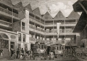 The Old Bull and Mouth Inn ، سانت مارتينز لو جراند ، 1831