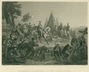اكتشاف De Soto لنهر المسيسيبي بواسطة بعد WH Powell