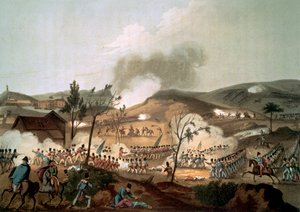 معركة كورونا ، 17 يناير 1809 (ألوان مائية)