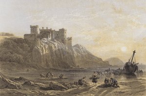 قلعة كولزين (chromolitho) بواسطة بعد ويليام ليتون ليتش