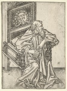 الأنبياء: عاموس بواسطة attributed to Baccio Baldini