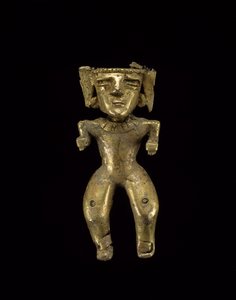 شخصية دائمة ، 200-1600 ميلادي (ذهبي) بواسطة حضارة كويمبايا