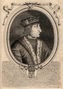صورة تشارلز السادس (1368-1422) ، ملك فرنسا - تشارلز السادس (1368-1422) ملك فرنسا بواسطة دي لارميسين