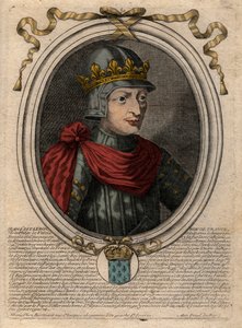 صورة يوحنا الثاني الصالح (1319-1364) ، ملك فرنسا - صورة يوحنا الثاني ، "الصالح" (1319-64) ملك فرنسا - نقش من 'Les Augustes Representations de tous les Kings de France من فاراموند إلى لويس الرابع عشر باريس بواسطة دي لارميسين