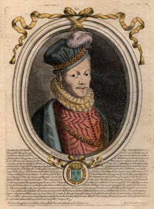 صورة للملك لويس الثاني عشر (1462-1515) - صورة لويس الثاني عشر ملك فرنسا (1462-1515) ، ملك فرنسا - نقش من "تمثيلات Les Augustes de tous les Kings de France من Pharamond إلى LouisXIV" ، باريس بواسطة دي لارميسين